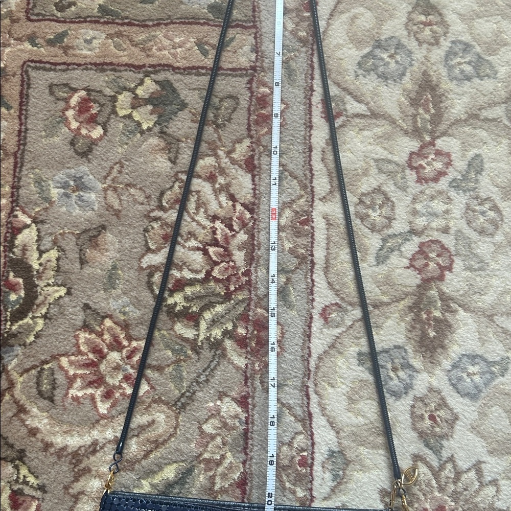 Navy Sequin Crossbody Evening Bag - Picture 5 of 5